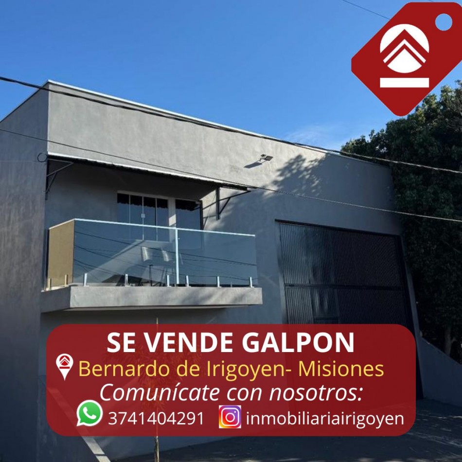 SE VENDE GALPON 