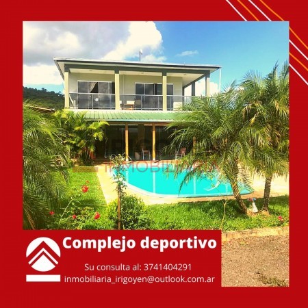 Casa complejo deportivo